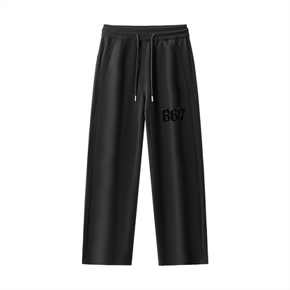 B67 Drawstring Straight-Leg Sweatpants