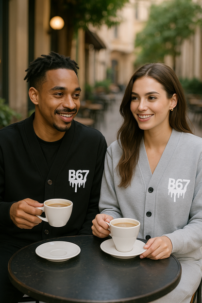 B67 Heavyweight Sweater Cardigan