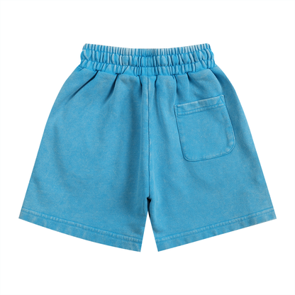 B7 Drip Snow Washed Kids' Shorts