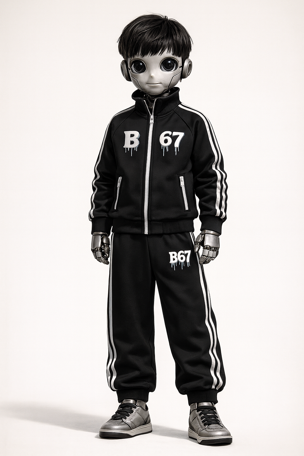 Kids’ Contrast Tape Coach Jacket