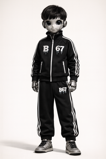 Kids’ Contrast Tape Coach Jacket