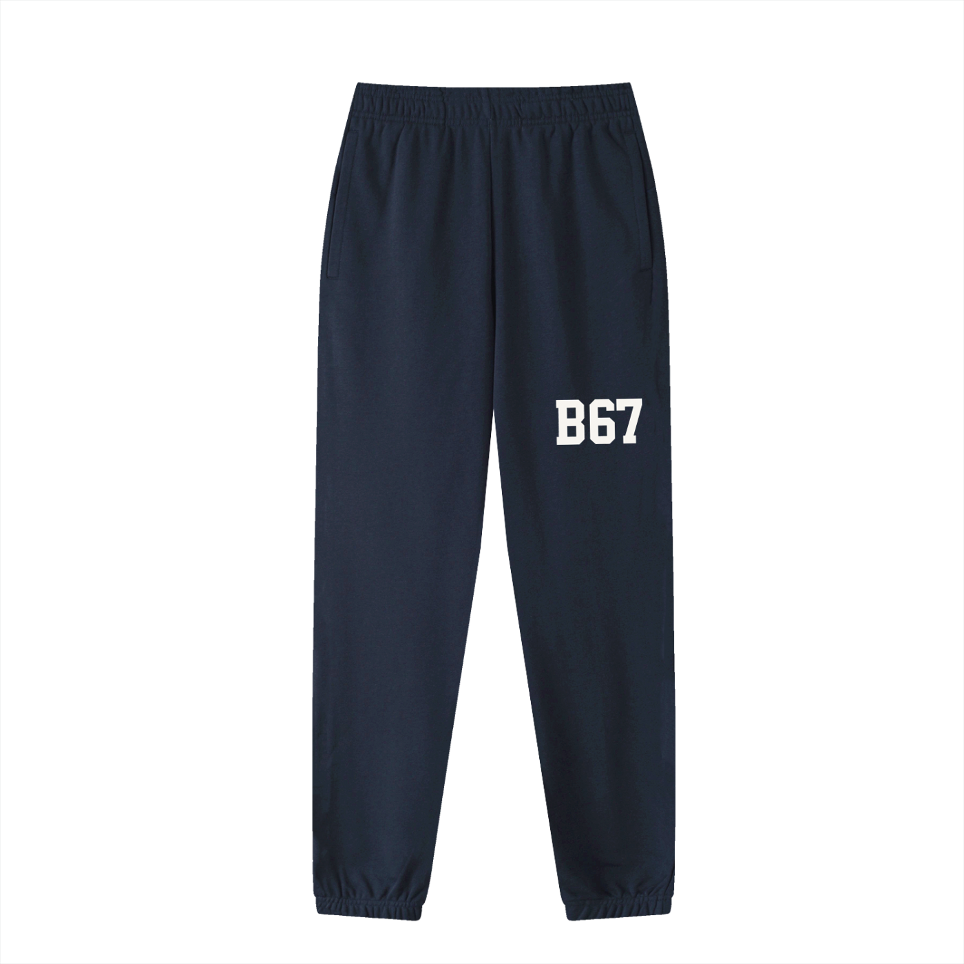 B67 Jogged Sweatpants – Dark Blue Edition