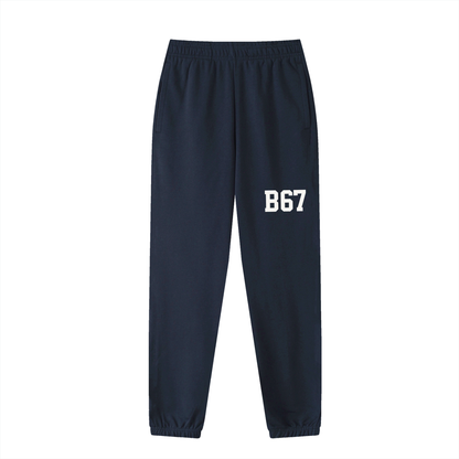 B67 Jogged Sweatpants – Dark Blue Edition
