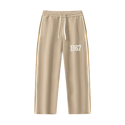 B67 Signature Sweatpants Straight-Leg  Pants – Sand Edition