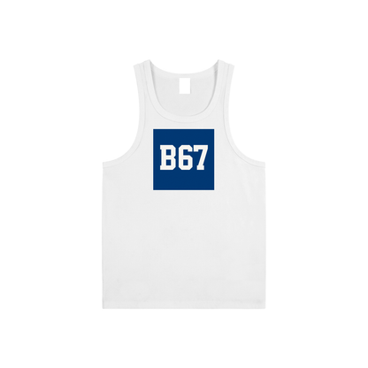 B67 Performance Tank Top – White Edition